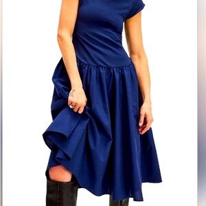 NWOT Free People Afternoon Elegance Midi Dress